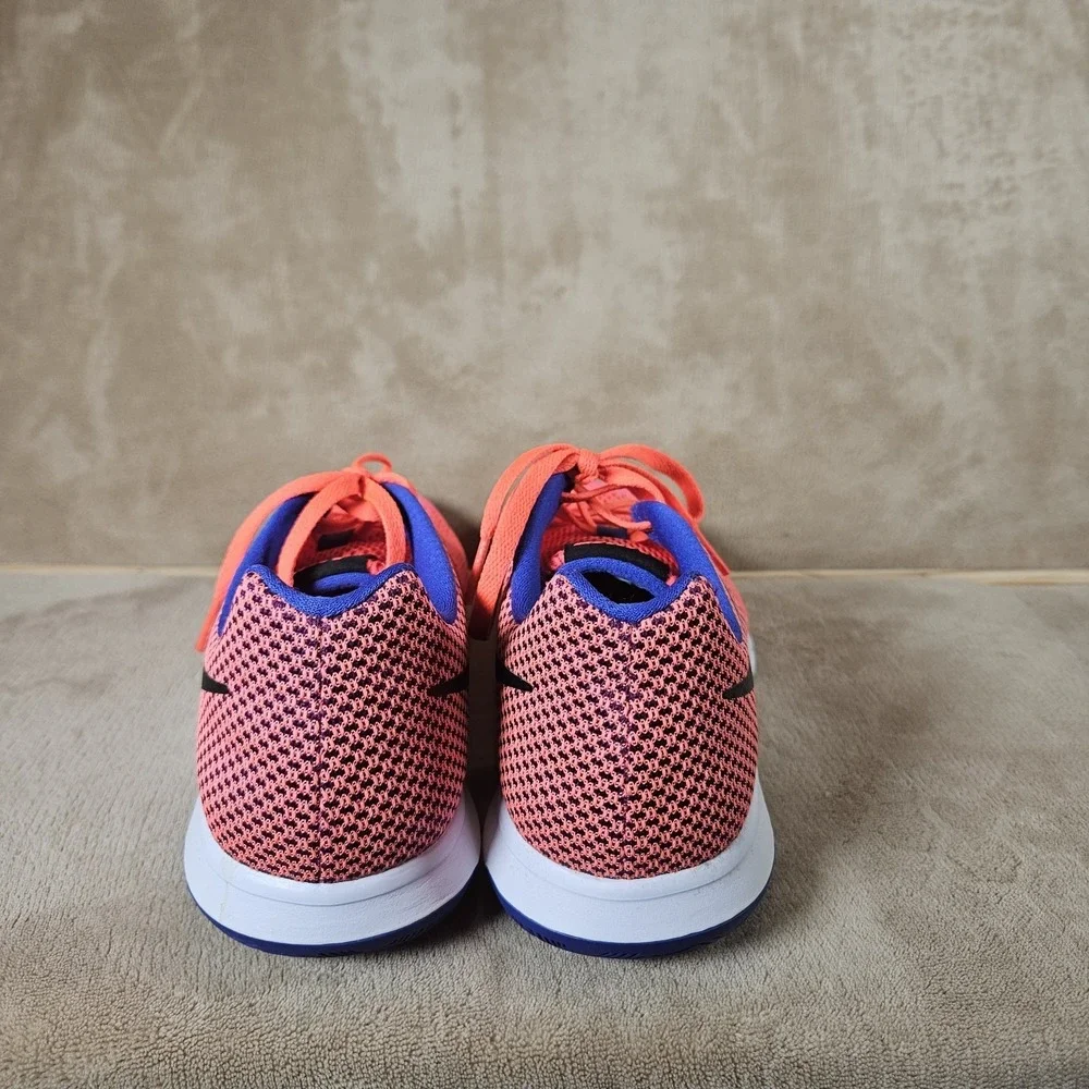 Nike Flex Experience RN 6 Womens 9 Running Shoes Sunset Glow and Blue Fox